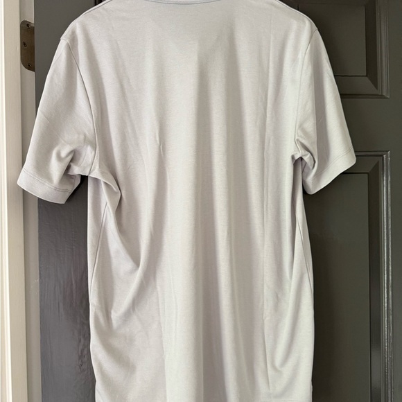 Theory Light Gray Polo Shirt - Picture 2 of 2